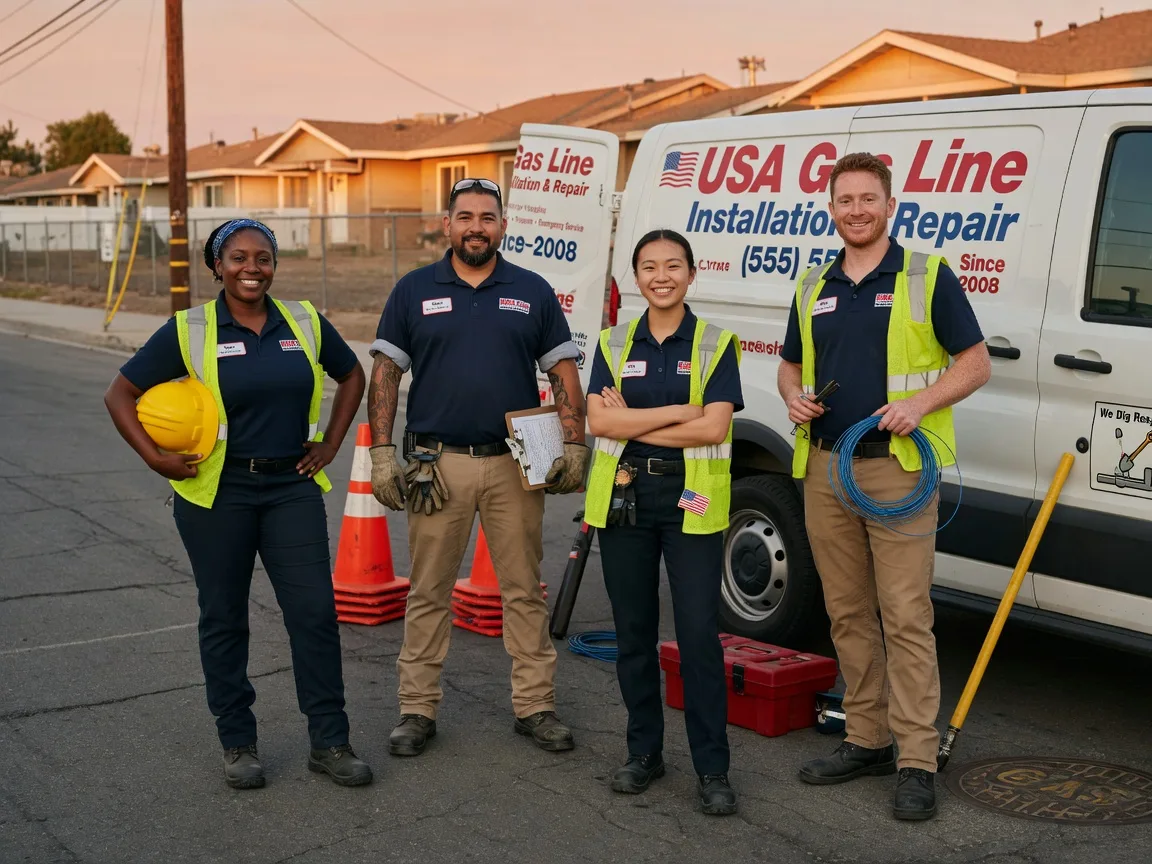 Gas Line Installation company in Muldoon, TX